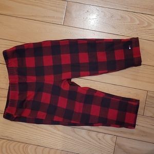 Tommy Hilfiger Buffalo Plaid Baby Pants - Size 12M
